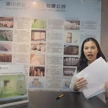 ورق نسخ أبيض ولون NCR بدون كربون للبيع بالجملة في ورق ورقي